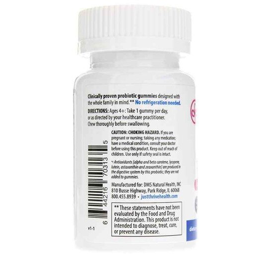 Probiotic Antioxidant Gummies, JTH